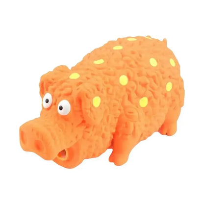Pig Squeaky Grunting Dog Toy That Oinks