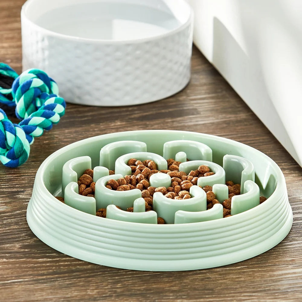 Slow Feed Dog Bowl Maze Non-Slip Durable