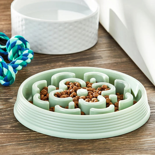 Slow Feed Dog Bowl Maze Non-Slip Durable
