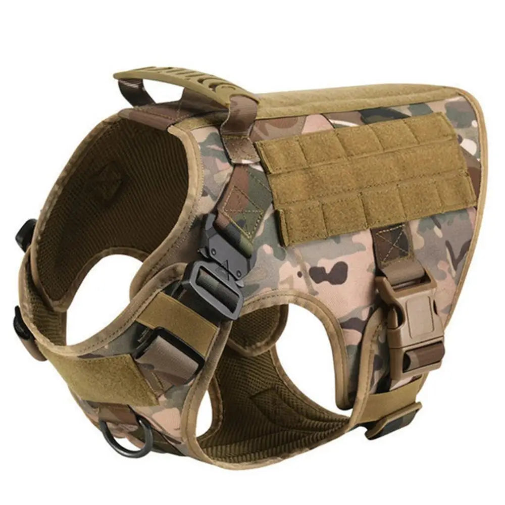 Leash Set Camouflage Dog Harness