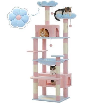 Multi-Level Tower Top Perch, Dangling Balls