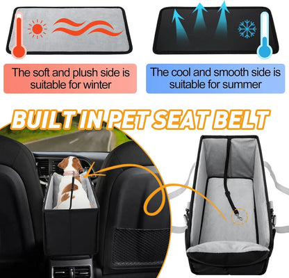Adjustable Safety Booster Seat with Washable Cushion