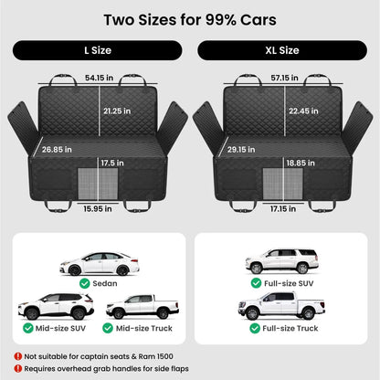 Car Seat Cover, Waterproof Hard Bottom Hammock