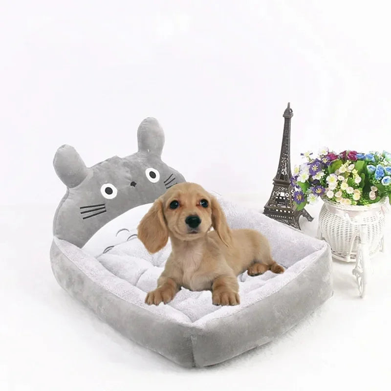 Sofa Washable Cartoon Pet Beds for Small Dogs Cats