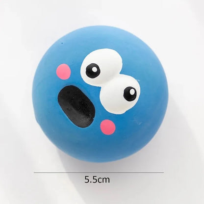 Pet Squeaky Chewing Rubber Ball Bite Resistant