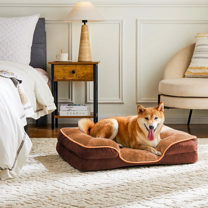 Orthopedic Dog Bed Memory Foam Washable Waterproof Liner