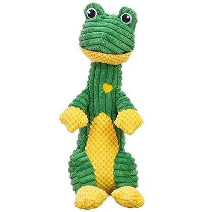 Squeaky Plush Dog Chew Toys Animals Shape