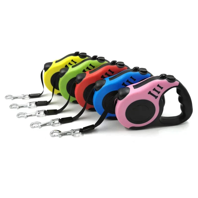 Retractable Dog Leash Traction Rope Automatic Flexible