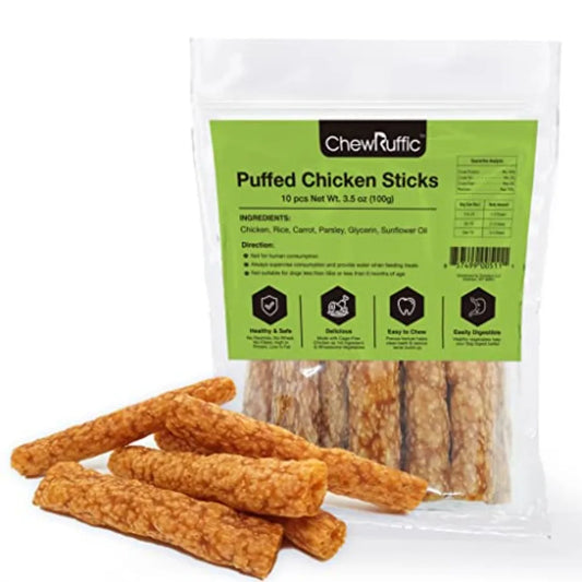 Chicken Dog Treat Sticks for Training and Reward
