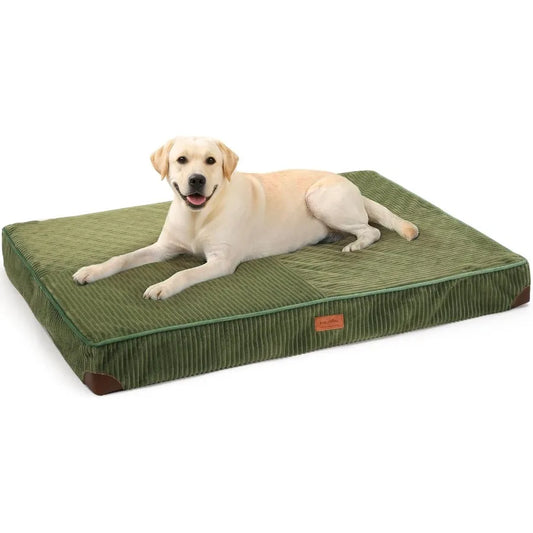 Large Waterproof Dog Bed/Egg Crate Foam Support