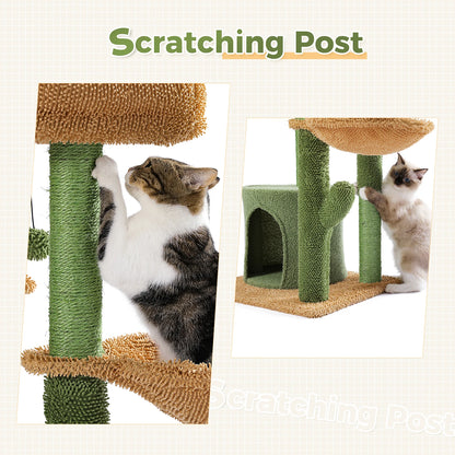 Cactus Cat Tower/House/Scratching Post/Condo/Nest/Scratcher