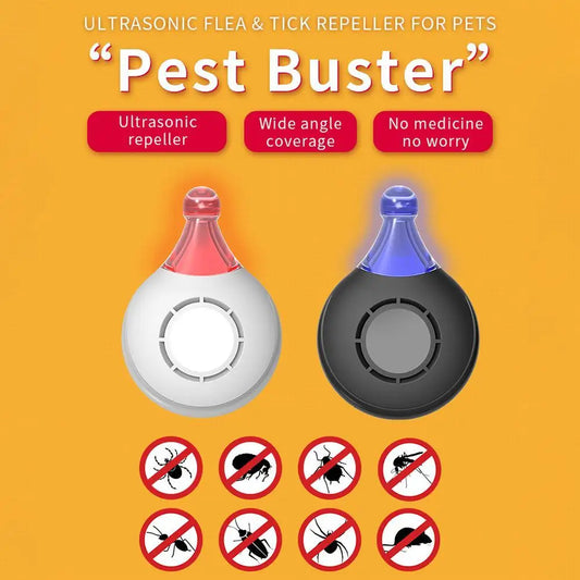 Ultrasonic Insect Flea Tick Lice Repellent Intelligent