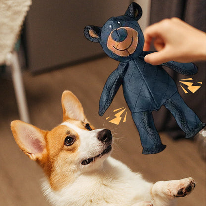Squeaky Plush Bear Toy for Dog