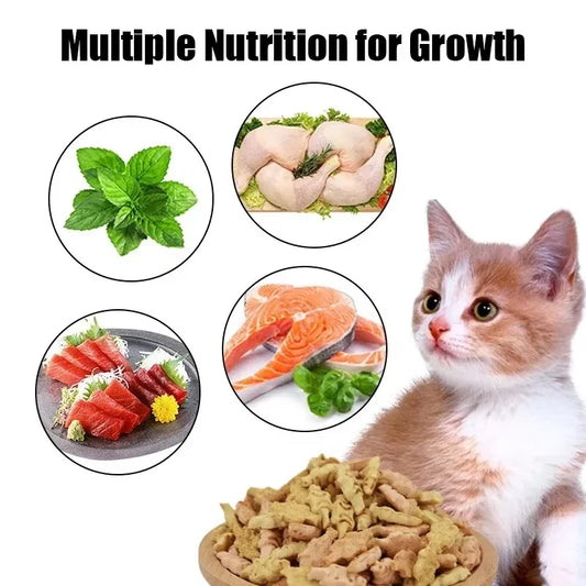 Cat Biscuits Salmon, Chicken, Tuna Crispy Catnip