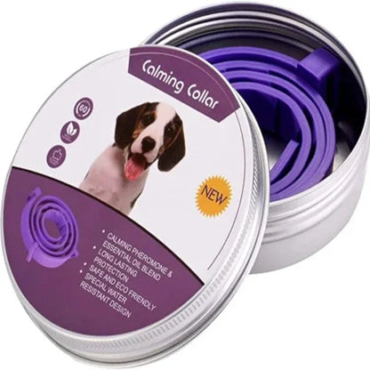 Dog Calming Pheromone Collar Cat Relieve Anxiety Adjustable Comfortable Collar